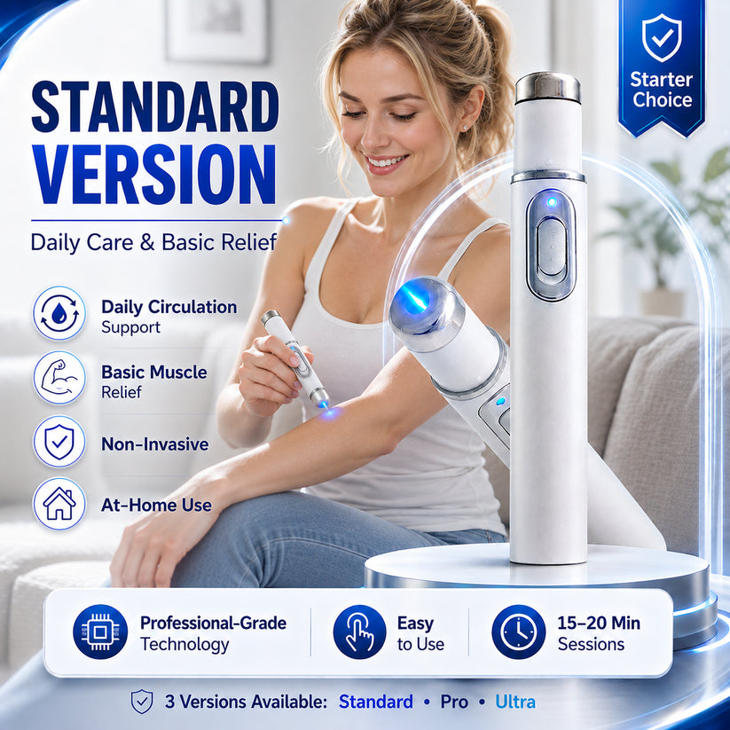 Ultrasonic Shock Wave Therapy Massager