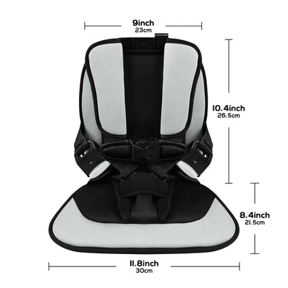 Kids Golf Cart Safety Seat with 5-Point Harness