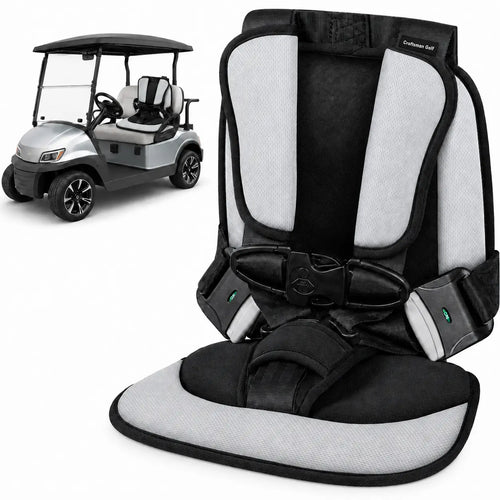 Kids Golf Cart Safety Seat with 5-Point Harness