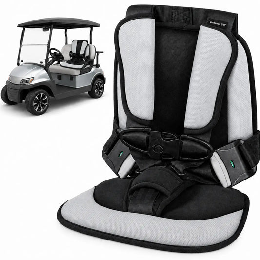 Kids Golf Cart Safety Seat with 5-Point Harness