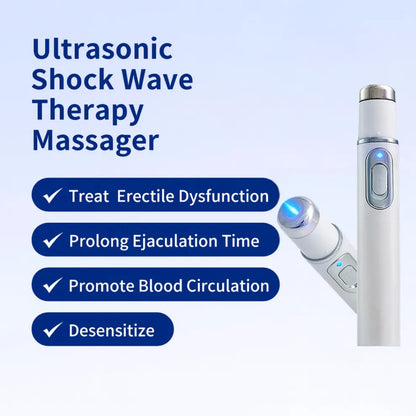 Ultrasonic Shock Wave Therapy Massager