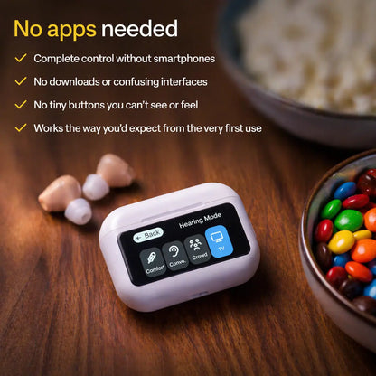 Pryxo™ Atom X Smart Hearing Aids — Hear Clearly, Feel Confident Again