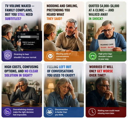Pryxo™ Atom X Smart Hearing Aids — Hear Clearly, Feel Confident Again