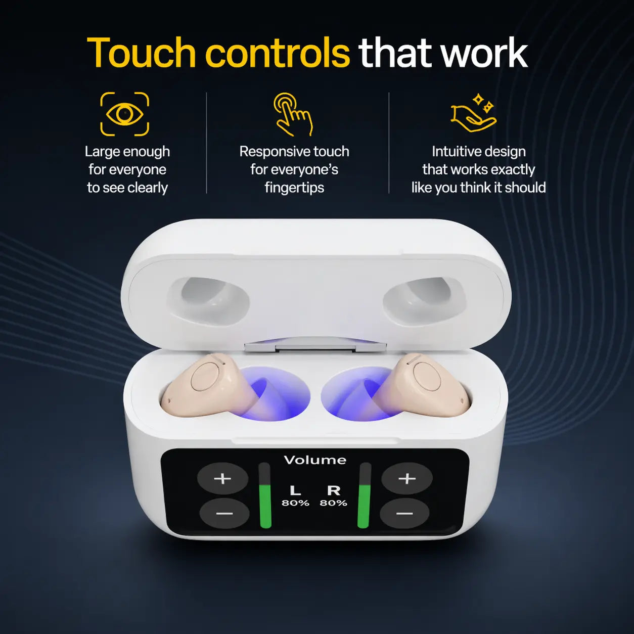 Pryxo™ Atom X Smart Hearing Aids — Hear Clearly, Feel Confident Again